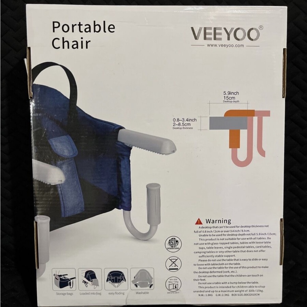 Veeyoo Portable Highchair - Picture 2 of 3